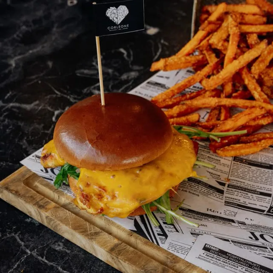 GRILLED CHICKEN BURGER