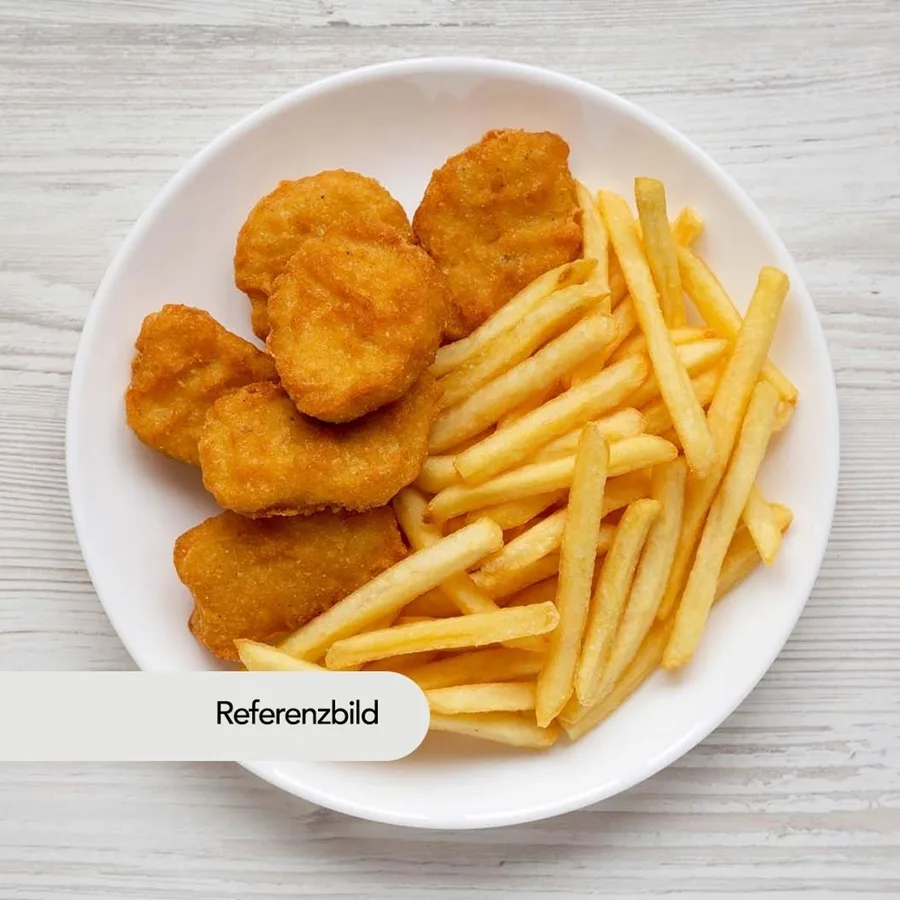 Nuggets de poulet et frites