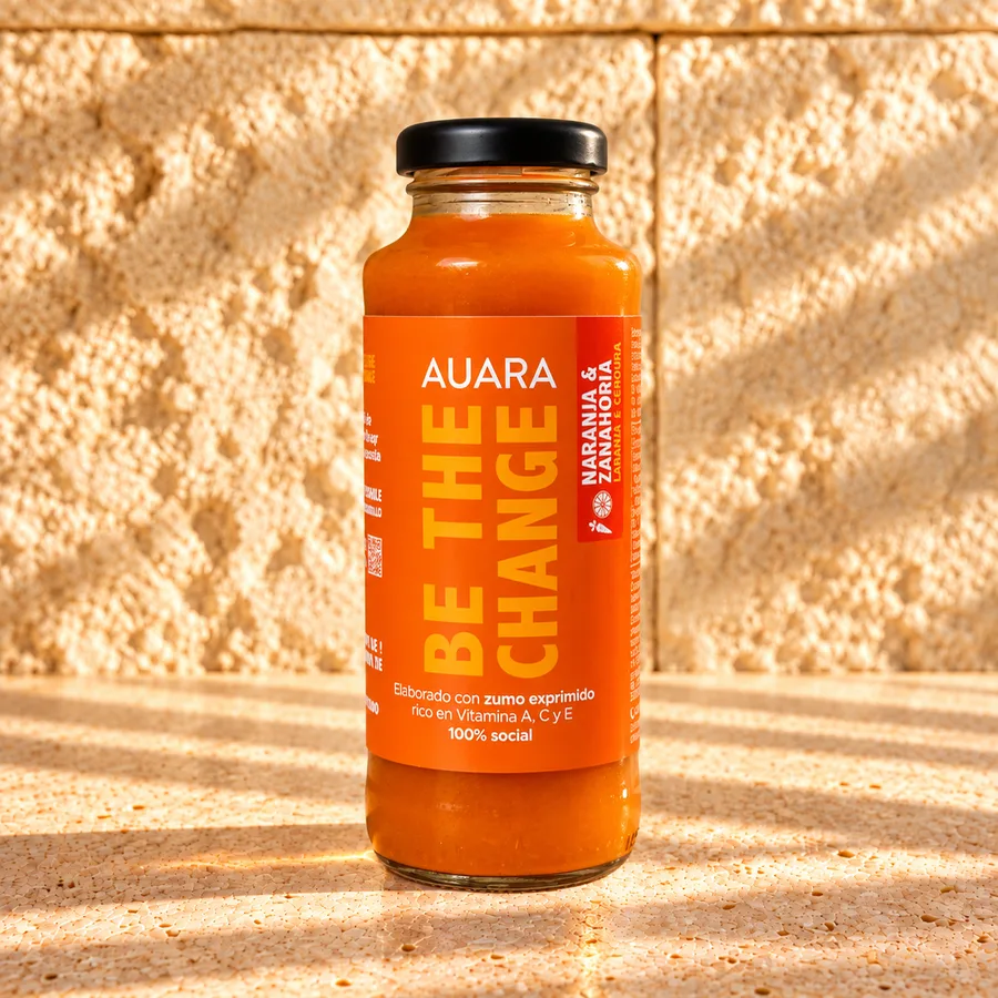 Néctar de naranja y zanahoria