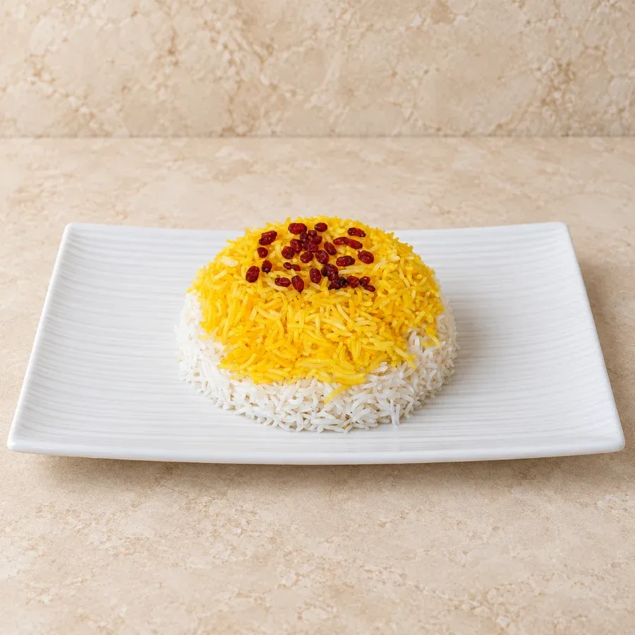 Persischer Safran Basmati Reis