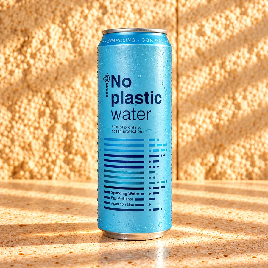 Agua mineral con gas