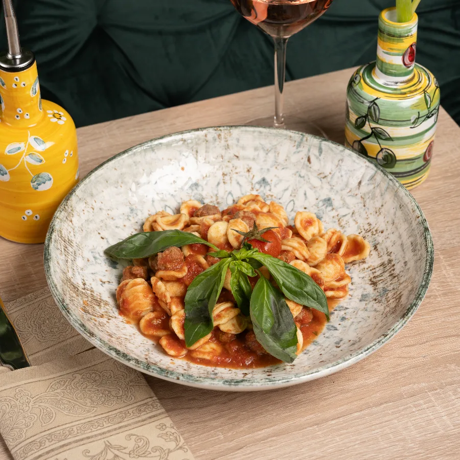 Orecchiette alle polpette