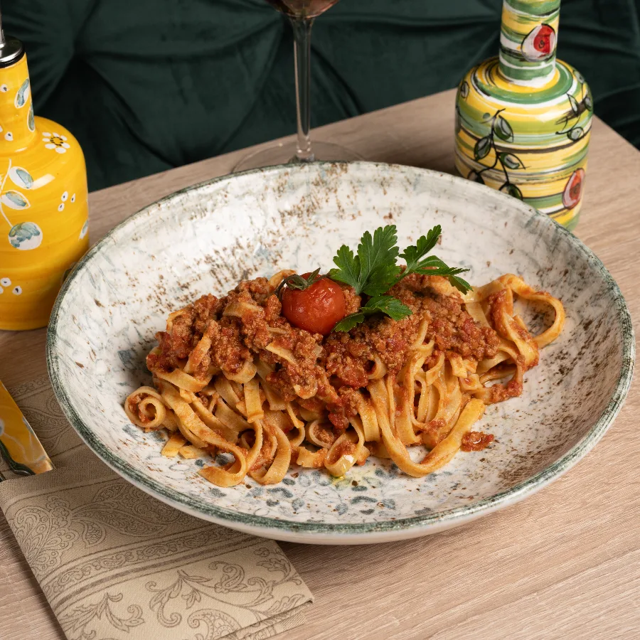 Tagliatelle alla bolognese